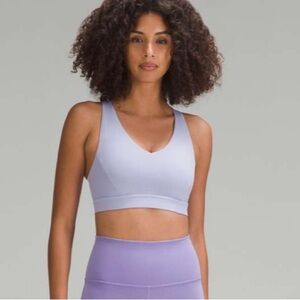 NWT Lululemon Envital Bra B/C 12 Purple Lilac